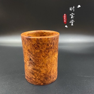 時寶堂 花梨木樹瘤 筆筒 WMC010
