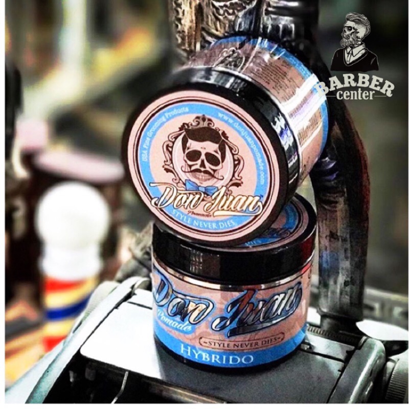 全新包裝 藍水鬼 Don Juan Hybrido Pomade 水洗式髮油