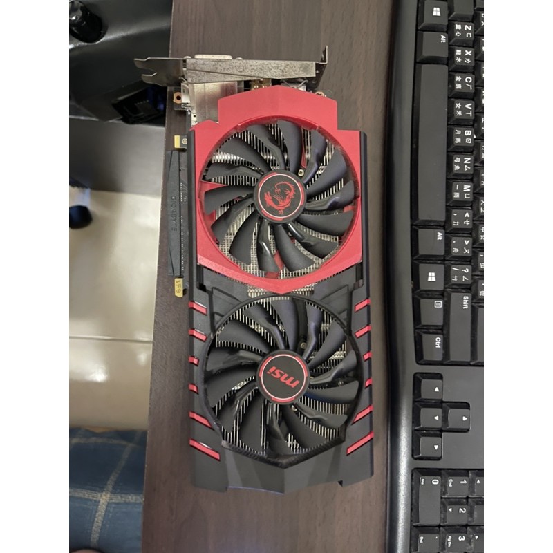 [MSI 微星GTX950 GAMING 2G D5]顯示卡 二手 功能正常 可玩LOL英雄聯盟等線上遊戲