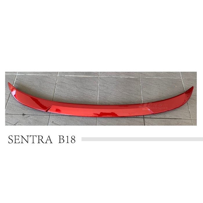 》傑暘國際車身部品《 全新 SENTRA B18 20 21 22 年 原廠型 尾翼 擾流版 鴨尾 含烤漆