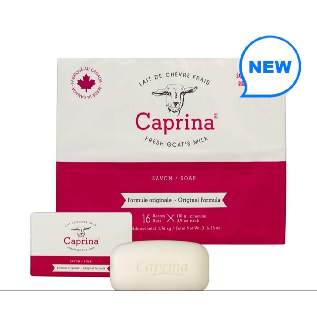 好市多熱賣商品 全新現貨 Caprina 加拿大進口羊奶香皂 110公克，整盒購買