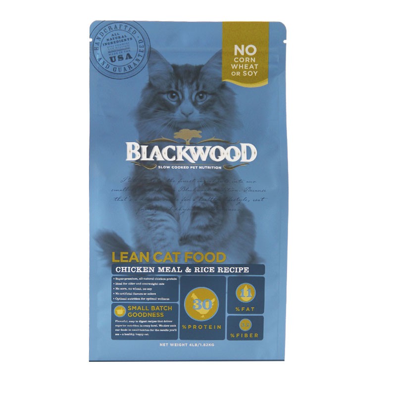美國 柏萊富 Blackwood 特調成貓低卡配方(雞肉+糙米)