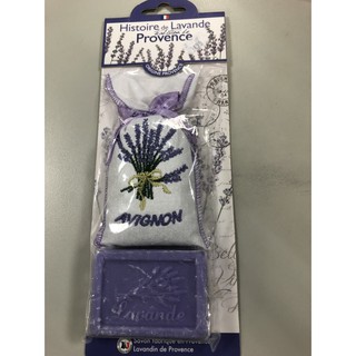 南法普羅旺斯 薰衣草香包+馬賽皂組合
