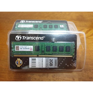 創見DDR3 1333 單面 2G 終保