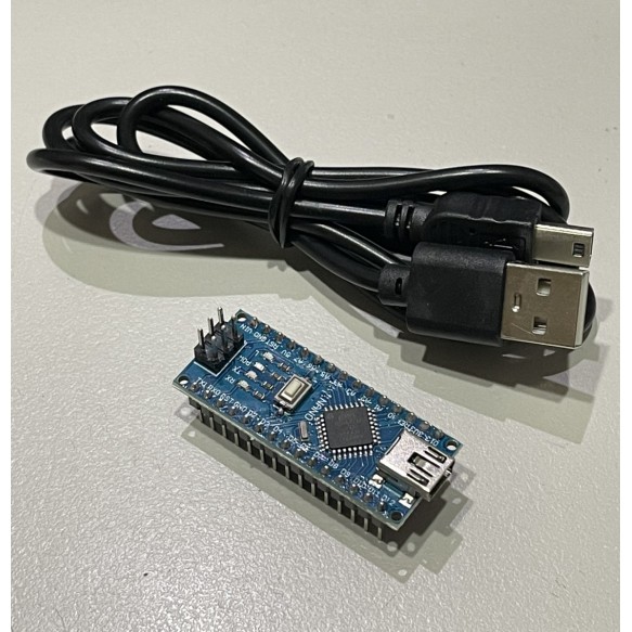 ►27◄送USB線長1米 Arduino Nano V3.0 ATMEGA328 相容 高CP值 WIN10 CH340