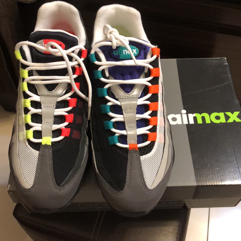 Nike air max 95 OG QS 撞色鞋全新eu 44 