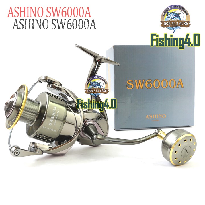 Ashino SW6000A 全金屬釣魚機 2020 年新款熱門型號 - Fishing4.0