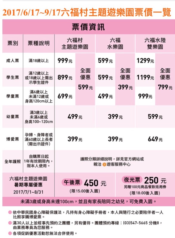 六福村優惠換購券 平日假日皆可用期限至107 10 31止 蝦皮購物