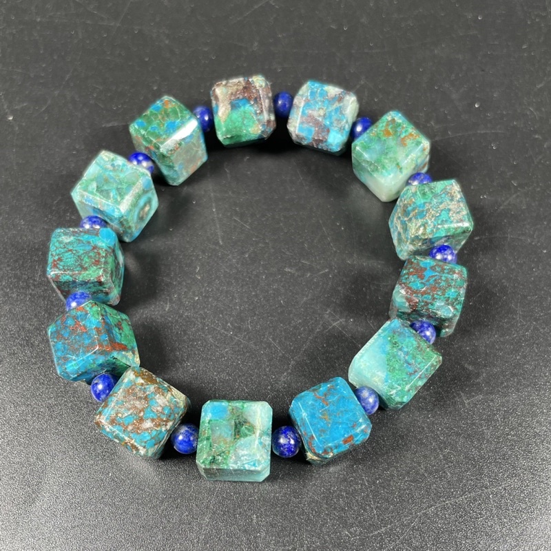 玩石頭♥️ 天然 藍銅礦 矽孔雀石 鳳凰石 天然色超美 顏色鮮豔 現貨 實拍