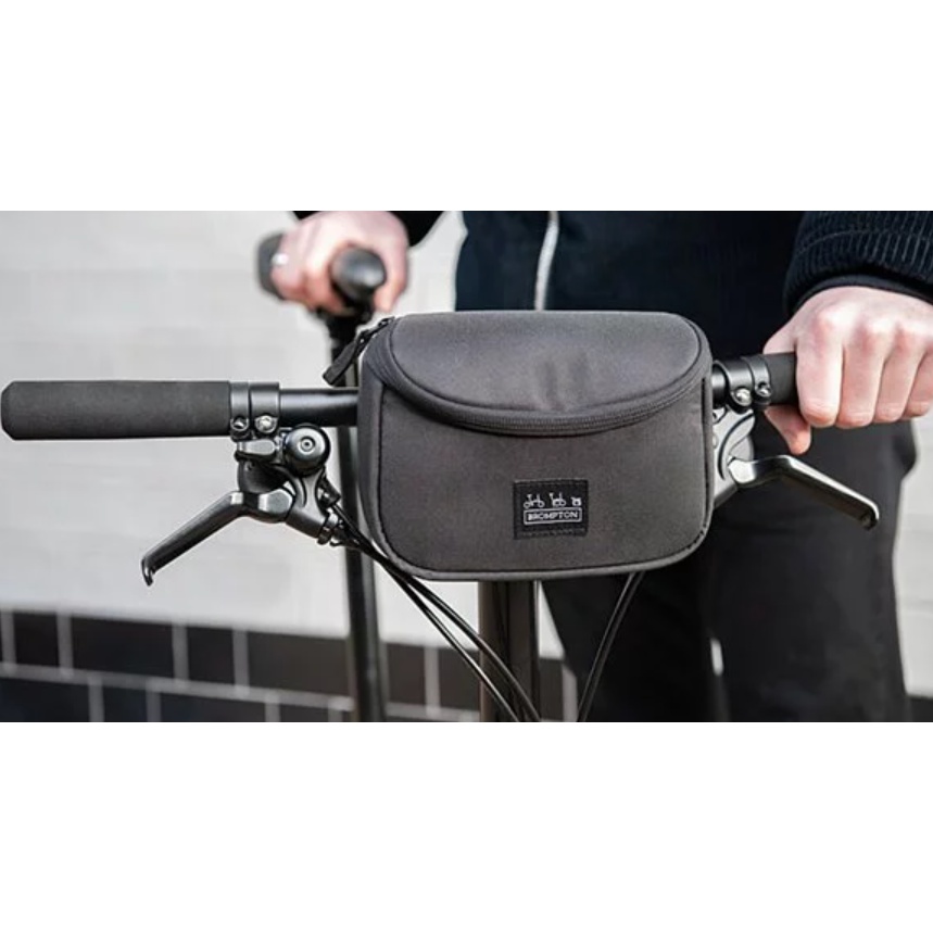[BROMPTON] Metro Zip Pouch in Black 把手小布硬殼小包 自行車把手包 坐墊包 巡揚單車