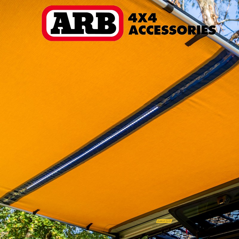 【綠色工場】ARB 4x4 Accessories 車邊帳，天幕，遮陽帳2500 x 2500(mm) 有燈條