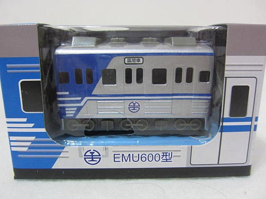 【KENTIM 玩具城】全新(台鐵授權)EMU600型區間車Q版收藏精緻迴力車(易保公司貨)