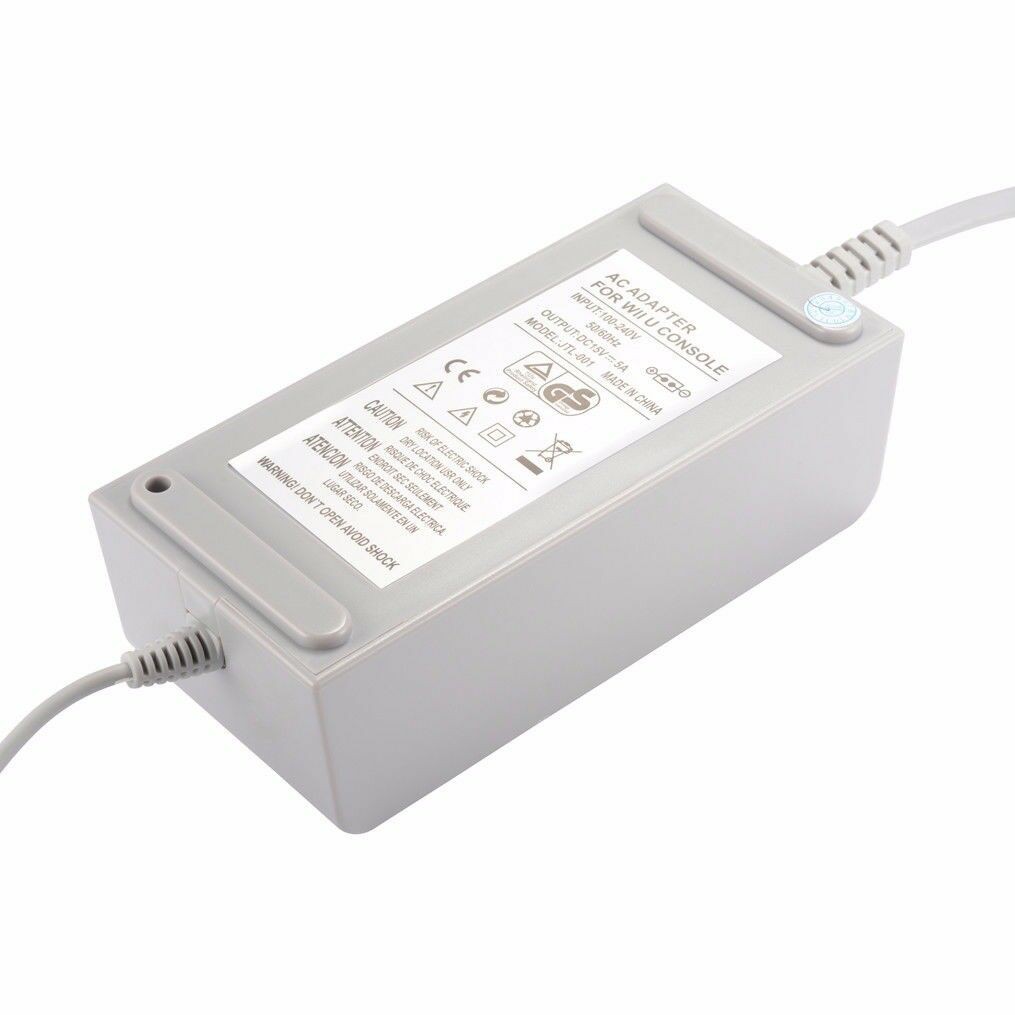 Wii U 主機專用變壓器wiiu 電源適配器變壓器充電器電源線100 240v 直插 蝦皮購物