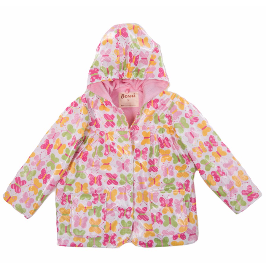 【BOREII】防風防水透氣保暖兒童風雨衣外套 &lt;翩翩蝴蝶&gt;
