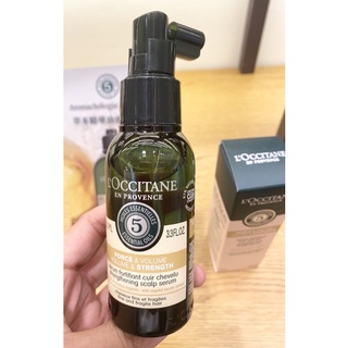 【李拉拉美妝】歐舒丹草本強韌頭皮養護精華100ml