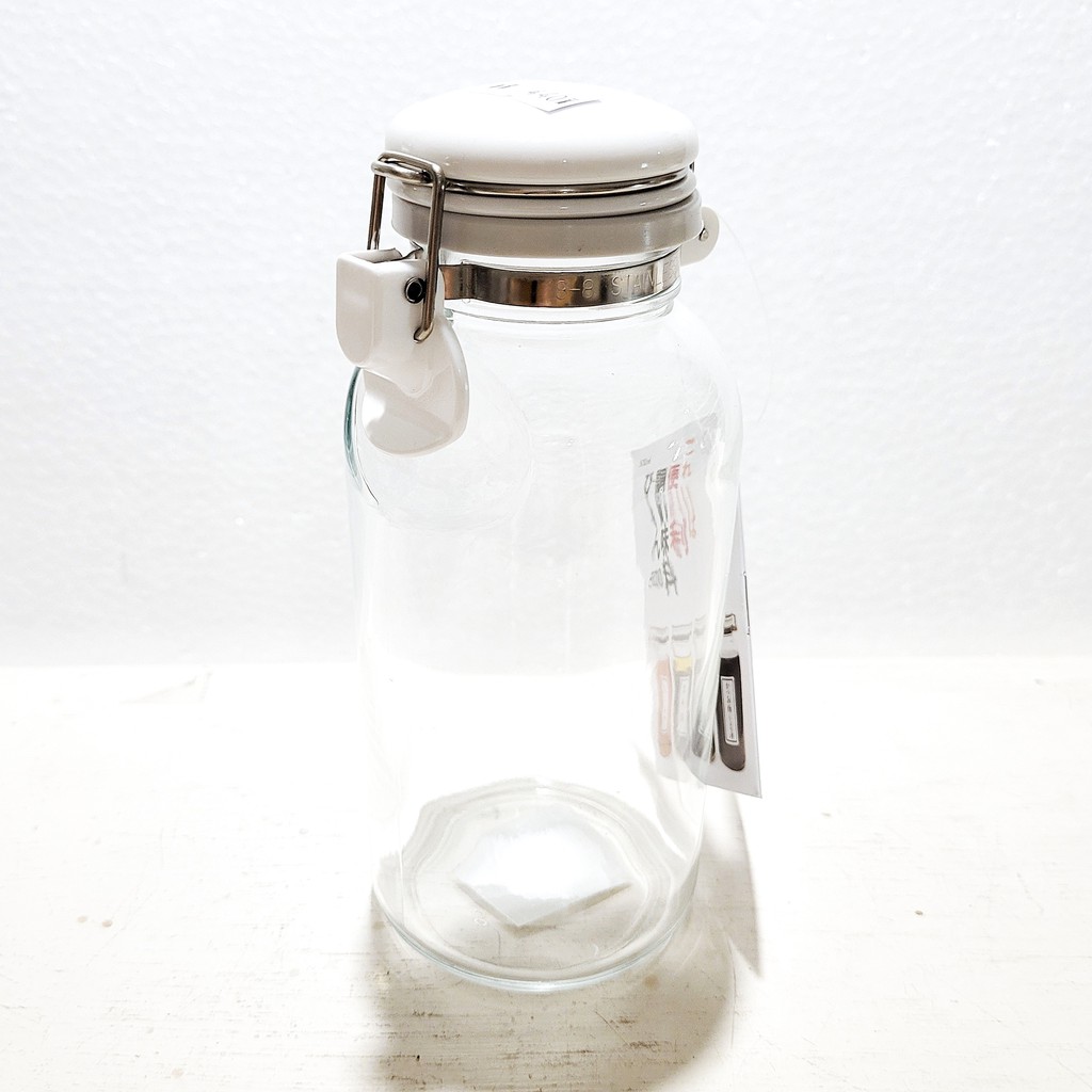 Vintage+。復古家。日本製 星硝。不鏽鋼 壓扣式 密封 油壺 玻璃瓶 玻璃罐 調味罐 調味瓶(500ml)(特價)