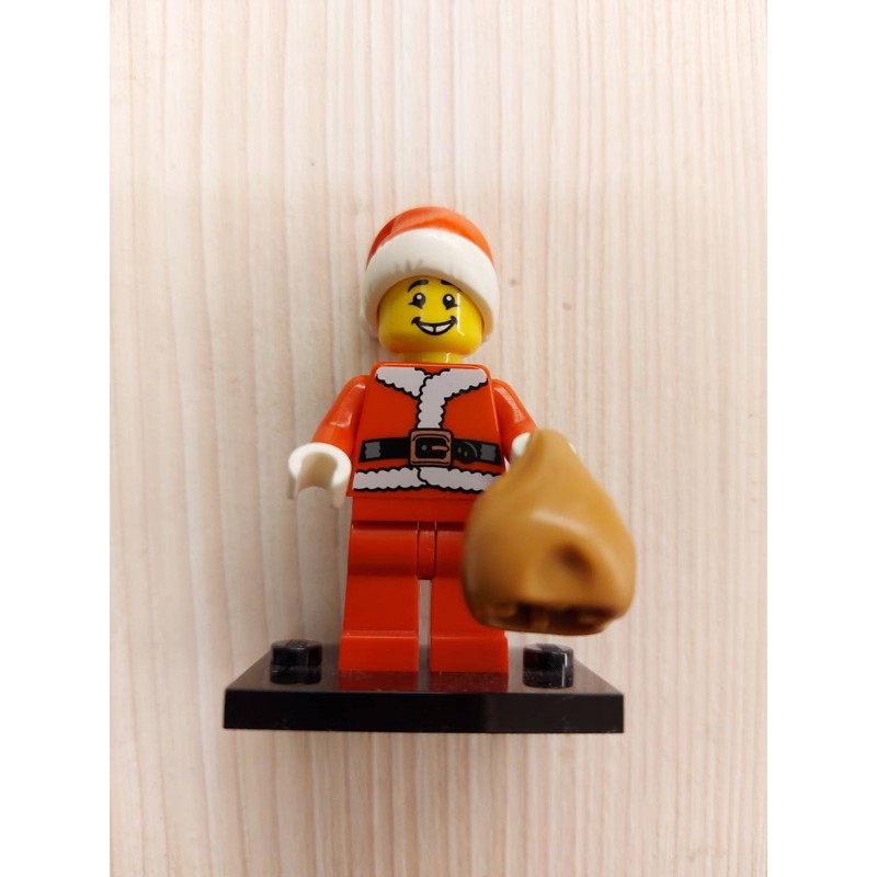 《積樂之家》樂高 LEGO 授權店自組人偶 聖誕老人 聖誕老公公(二手）