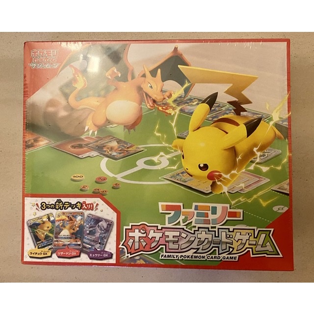 ⚓️Pokemon 寶可夢卡牌 🎀 日版🇯🇵 神奇寶貝 PTCG 寶可夢家庭組合 預組 噴火龍 皮卡丘 超夢 絕版品‼️