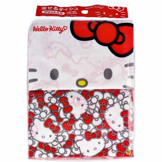 【JPGO】日本製 三麗鷗 隨身包面紙組 袖珍包 10抽x6包入~Hello Kitty