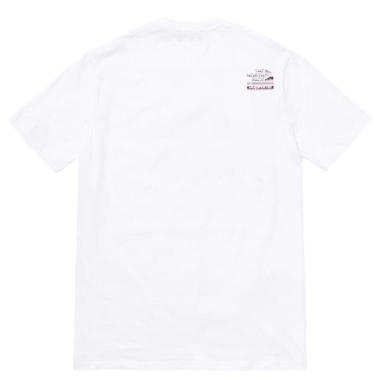 全新現貨18 Supreme®/The North Face® Metallic Logo T-Shirt 黑白 