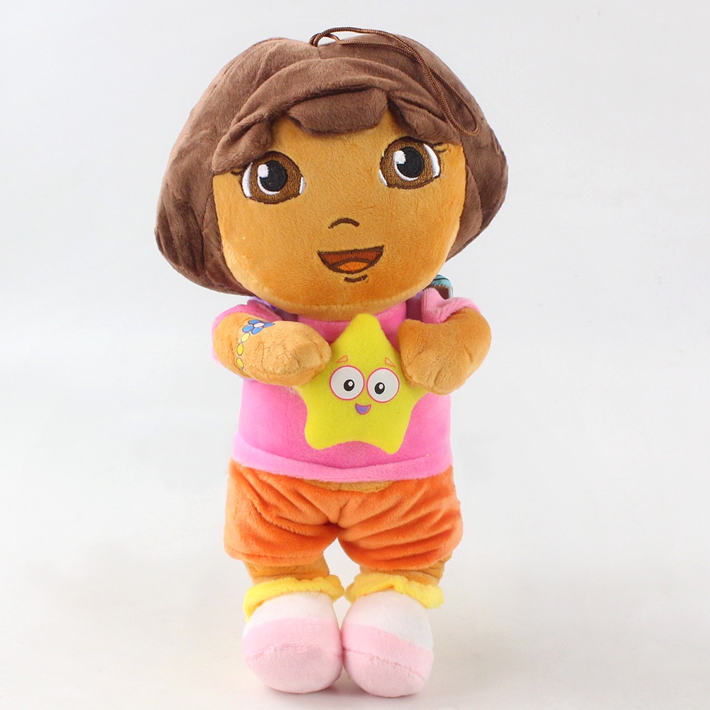 30 厘米美國卡通動畫 Dora 探索者毛絨玩具娃娃抱枕頭軟毛絨動物兒童生日聖誕節禮物