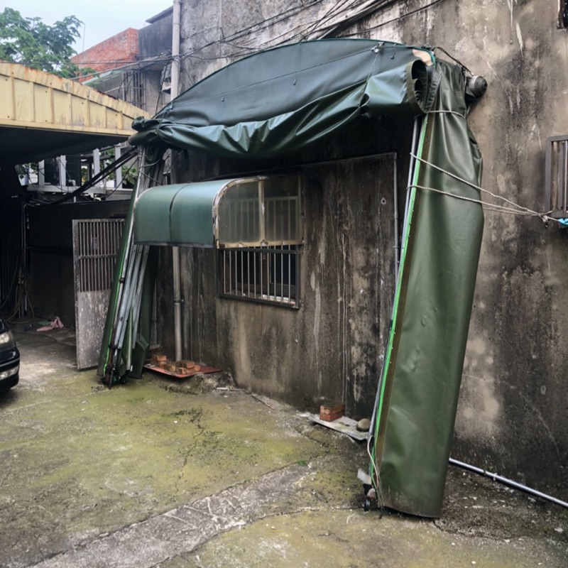 活動車庫.重機車棚 攤販帳棚 汽車無法全遮 只能一半 請先閱讀商品描訴