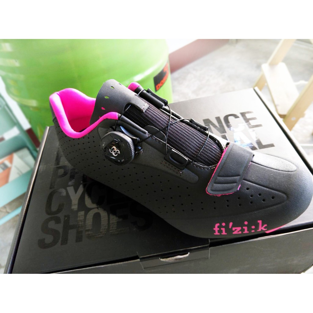 ~騎車趣出清~Fizik R5B UOMO 公路車卡鞋 複合碳纖維底 ROAD 灰粉色 女生尺寸 小尺寸卡鞋