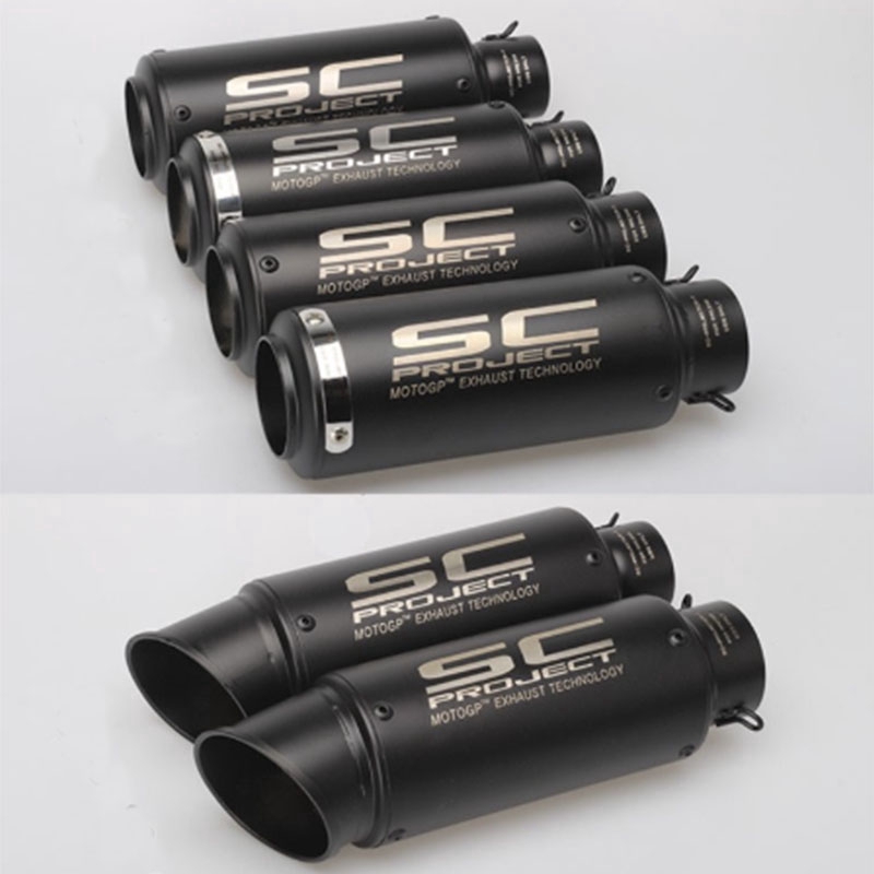 51mm 61mm SC 排氣消音管摩托車排氣管