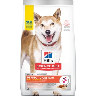 Hills 狗 完美消化 雞肉、全燕麥及糙米 小顆粒 3.5磅 健康腸菌叢 希爾斯 希爾思 成犬 狗飼料 606861