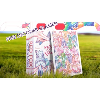 【USPCC撲克】Red Fox 記號版及紫色版，共二款 撲克