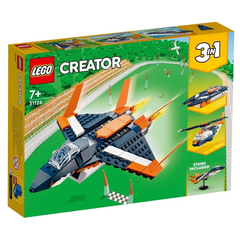 樂高LEGO Creator系列 超音速噴射機 31126