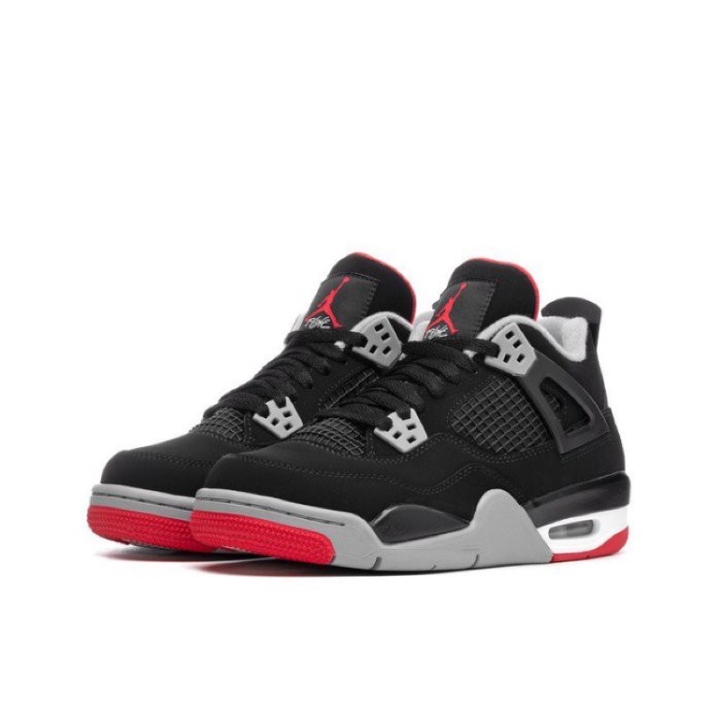 air jordan 4 retro black and red
