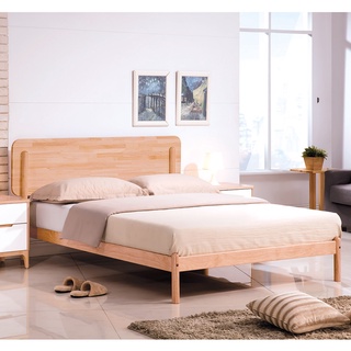 obis 床 床組 雙人加大床組 羅德北歐本色6尺雙人加大床架