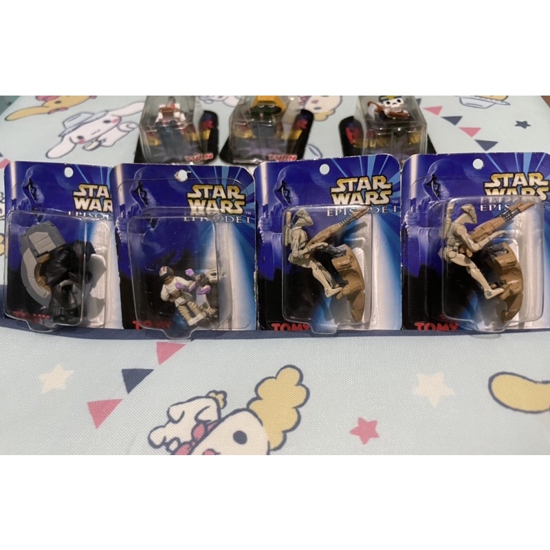 早期 絕版 星際大戰 迷你吊卡 小吊卡 TOMY STAR WARS 小模型