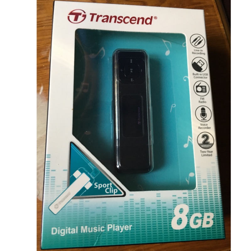 創見MP330 8G MP3 黑色
