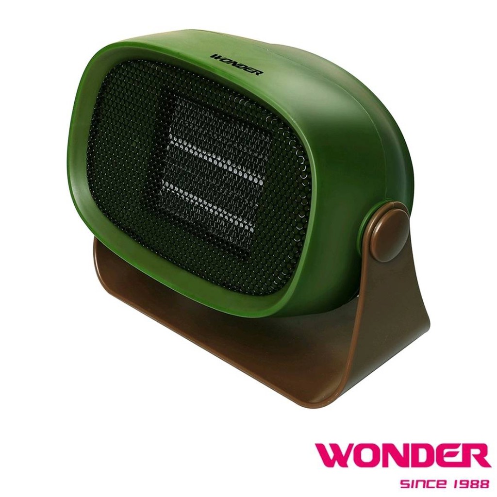 WONDER旺德 WH-W13F 陶瓷電暖器 露營使用輕巧方便，不占空間，小小體積大大熱風