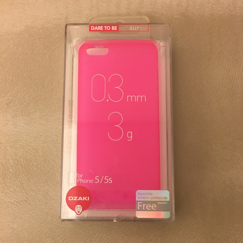 OZAKI iPhone5/5s 超薄螢光殼