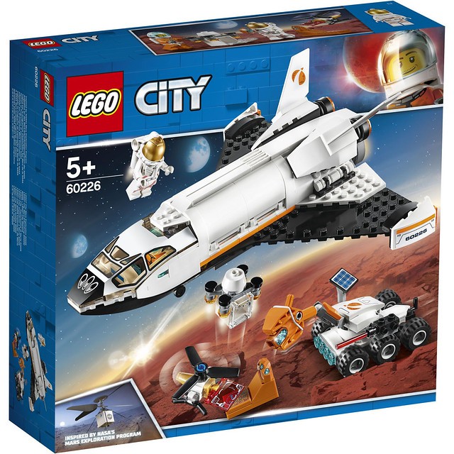 LEGO 樂高 60226 火星探究太空梭