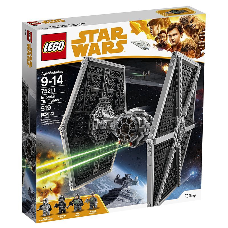 LEGO 樂高  STAR WARS 星際大戰 Imperial TIE Fighter 帝國鈦戰機 75211