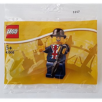 【積木樂園】樂高 Lego 40308 Lester Minifigure 倫敦限定版 萊斯特