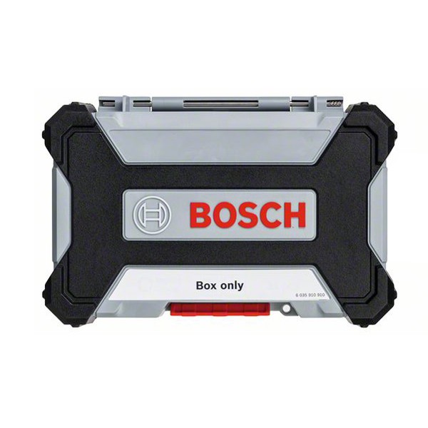 【含稅店】BOSCH博世 防撞大型手拿工具箱 空盒 中型 起子頭收納夾 六角柄 收納盒 配件儲存盒 套筒 起子頭 鑽頭