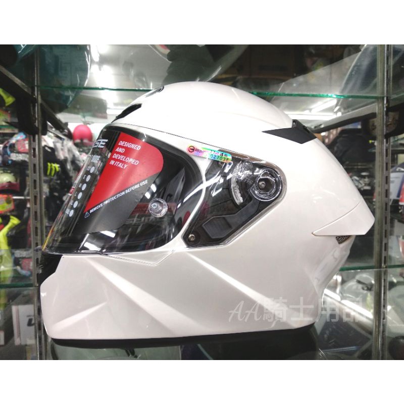 [現貨 全尺寸齊 限量]KYT TTC TT-COURSE 素色 白 全罩式 安全帽 耳機槽 眼鏡溝「AA騎士用品」