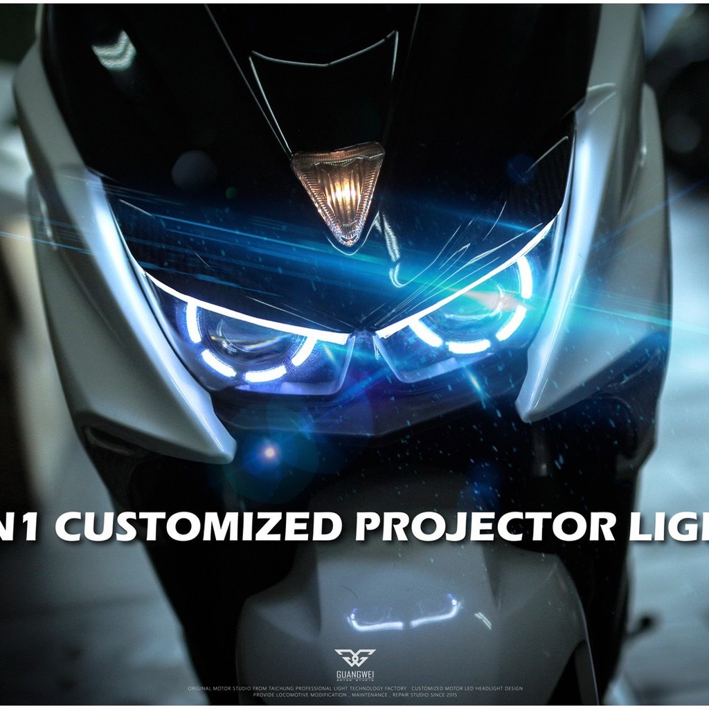 台中光葳 Force專用n1 Led魚眼n2 Led大燈led魚眼星爵星爵科技 蝦皮購物