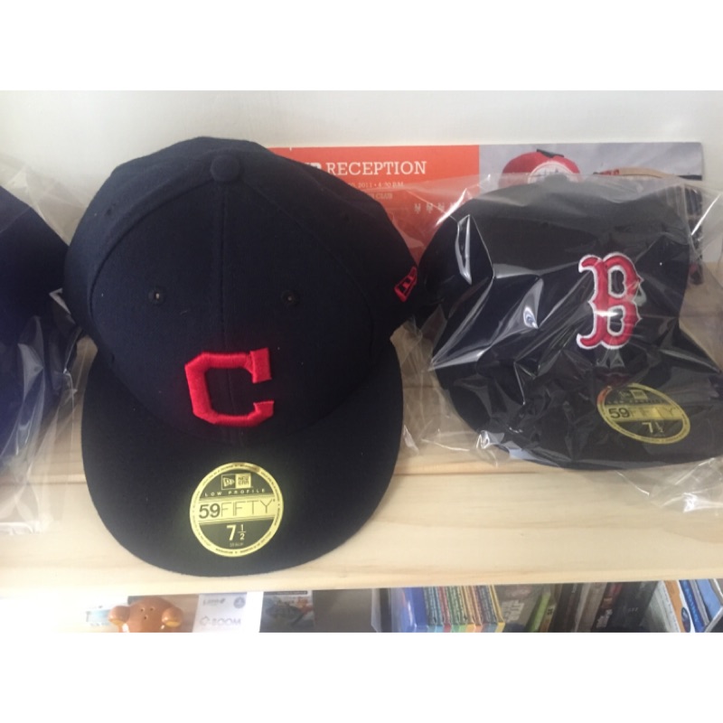 New Era Cleveland Indians克里夫蘭印地安人球員版棒球帽