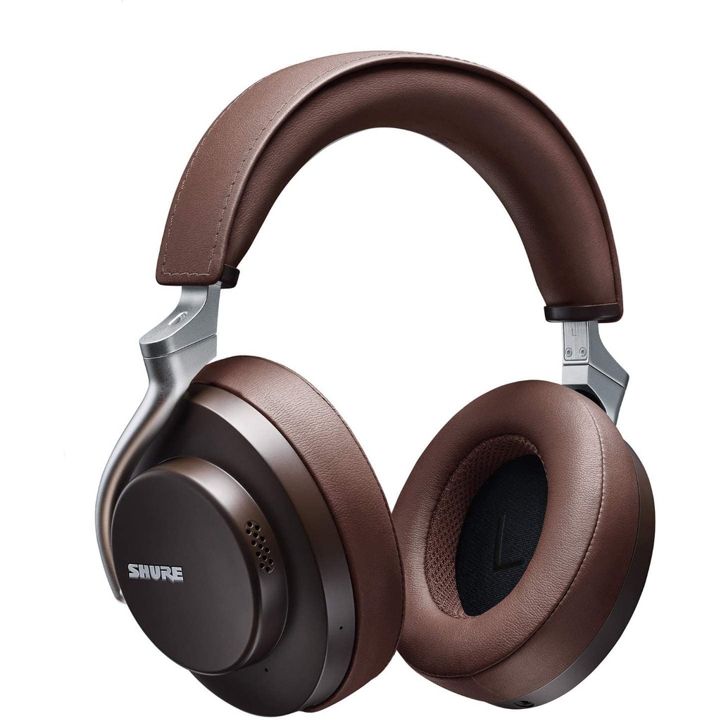 SHURE Aonic 50 降噪耳機 無線藍牙耳機 藍芽耳機 耳罩 耳機 降噪耳罩 棕色 有線無線皆可用