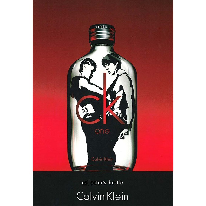 Calvin Klein ck one Collector Bottle 玩家珍藏限量版香水 100ml【限定】