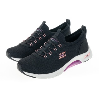 SKECHERS AIR ARCH FIT 黑色運動女鞋（104252BKCL）