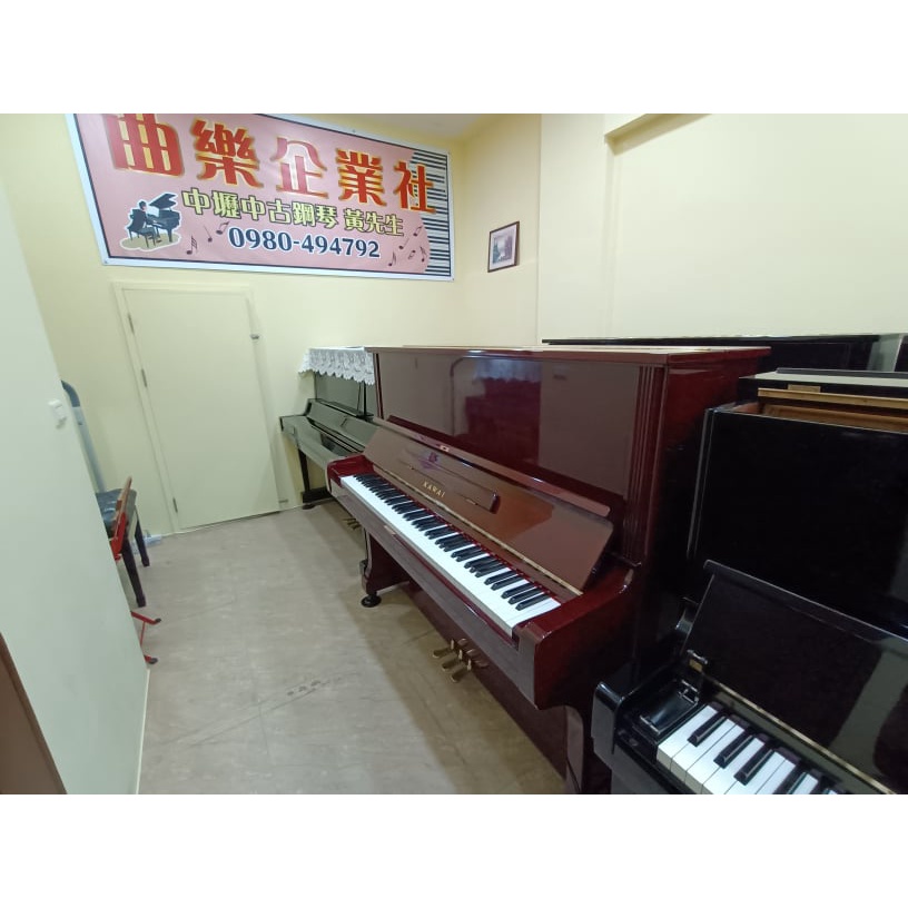 中古鋼琴 河合Kawai BL-61 39990 大型直立式 調整過 靈敏 音色 觸鍵佳 中壢中古鋼琴黃先生