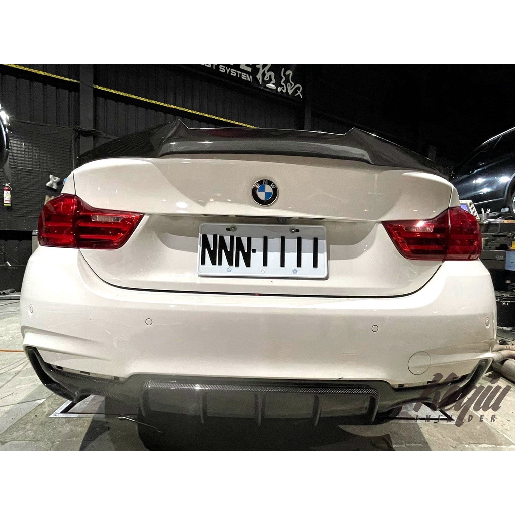 起秋汽車精品 BMW F36 M4款 大版 碳纖維 卡夢 尾翼 小鴨尾 420 428 430 435