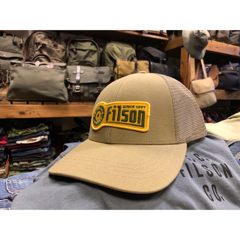 《古著倉庫》展示品 台灣總代理公司貨 Filson Logger Mesh Cap 經典伐木工帽